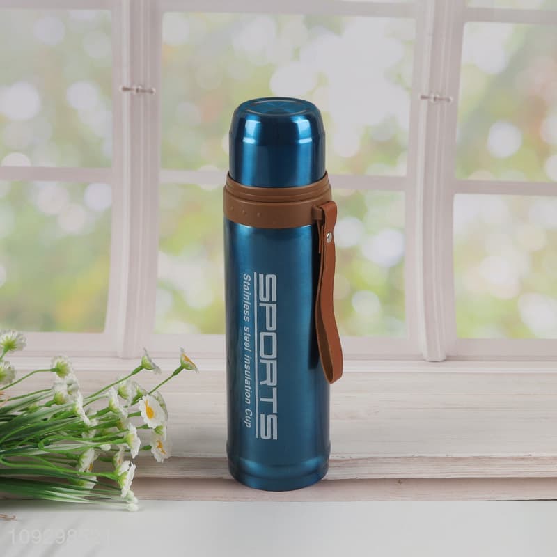 Taza de acero inoxidable deportivo